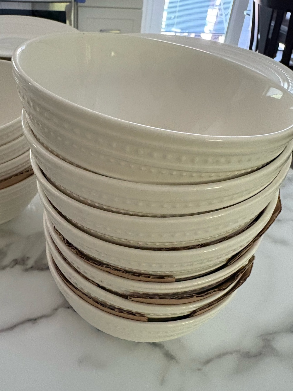Mikasa “Vella White” Bowls